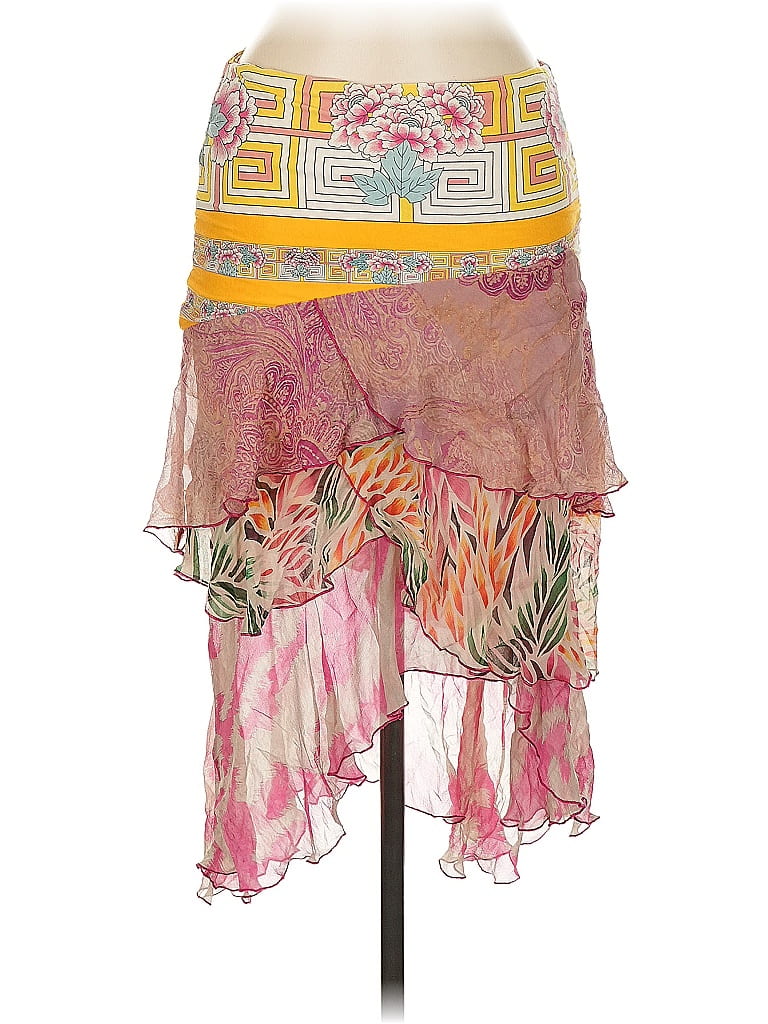Diane von Furstenberg Tropical Pink Casual Skirt Size M - photo 1