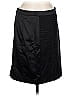 WD.NY Solid Black Formal Skirt Size 10 - photo 1