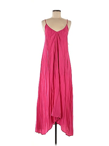 Pink Stitch Casual Dress (view 1)