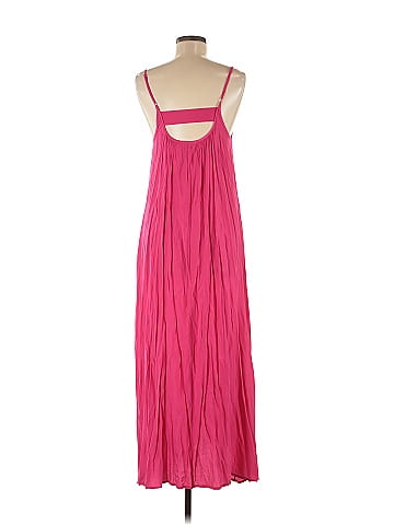 Pink Stitch Casual Dress (view 2)