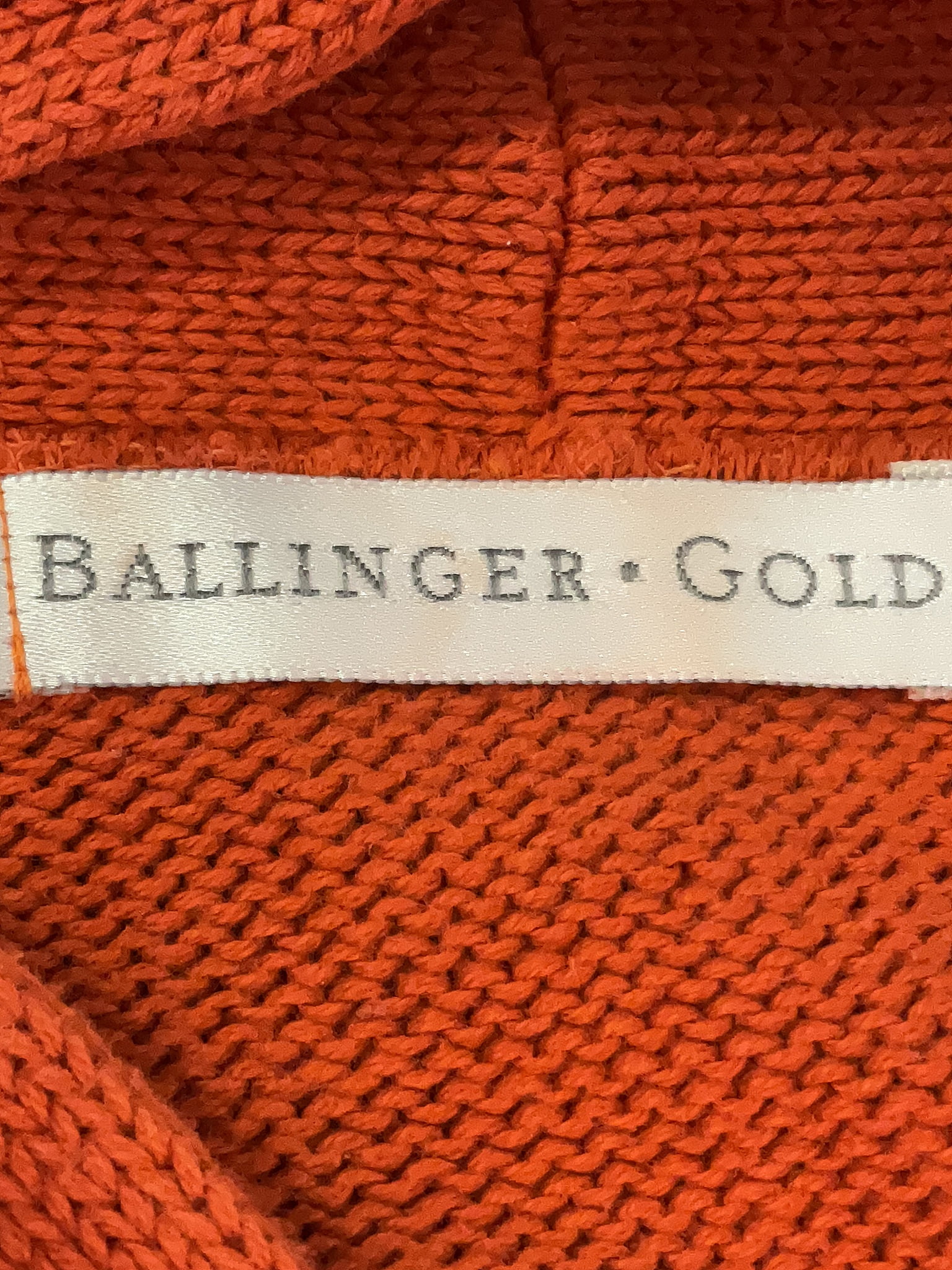 Ballinger gold sweater best sale