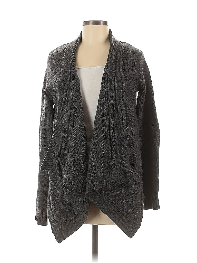 Pre-owned Mng Cardigan Sweater In Gray