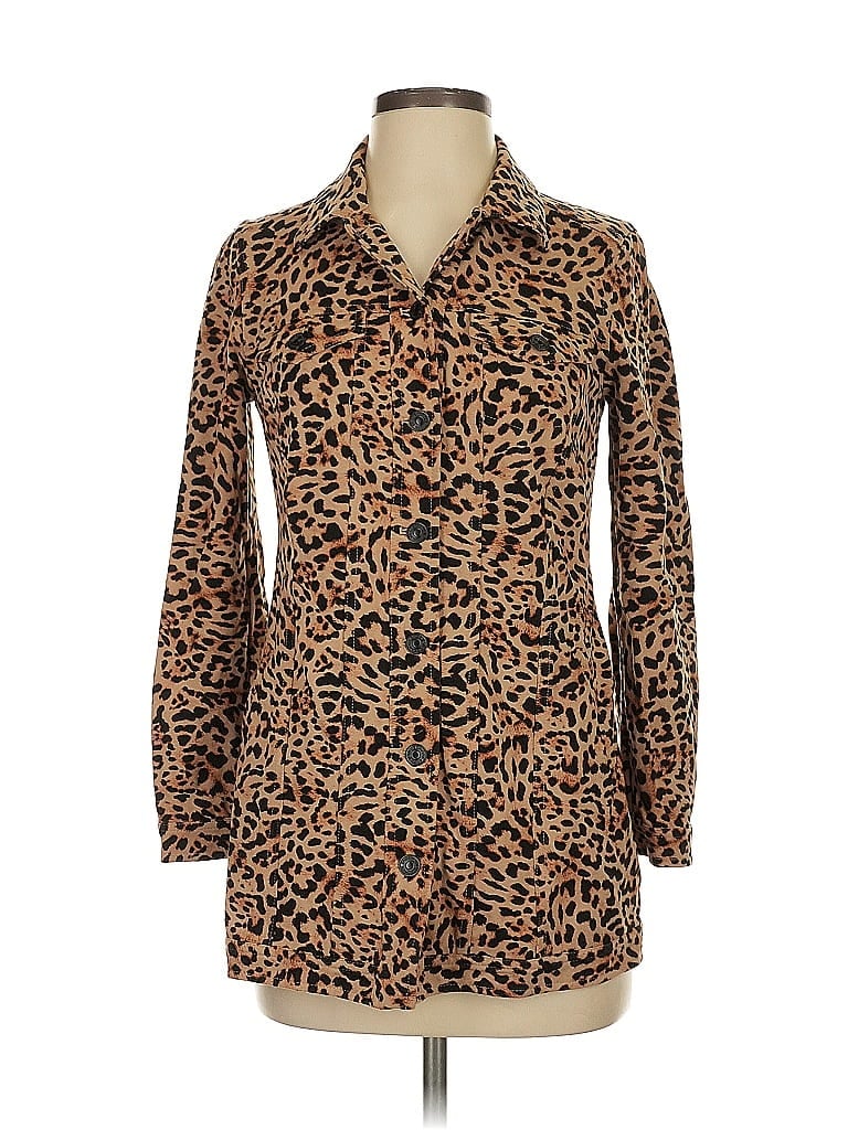 Click to view more detailed imagery on our partner's website Pre-owned Chico's Coat In Brown