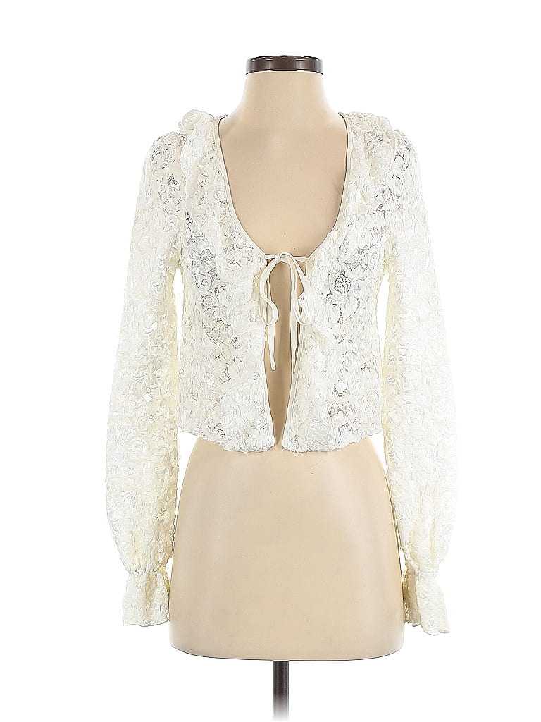 Blouse Fleurie LE LIS – Style T-shirt – Taille S – Made In USA – État Très Bon