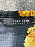 Zara Basic 100% Polyester Yellow Short Sleeve Blouse Size S - photo 7