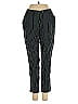 Mango Stripes Black Casual Pants Size XXS - photo 1