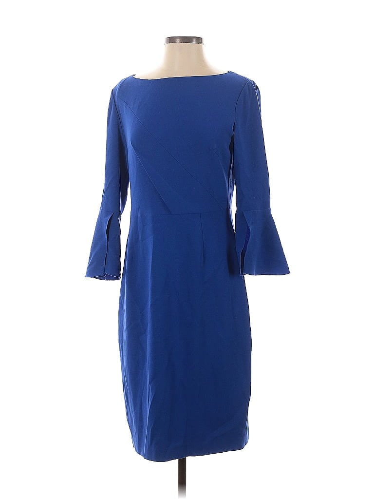 Click to view more detailed imagery on our partner's website Pre-owned Elie Tahari Cocktail Dress In Blue