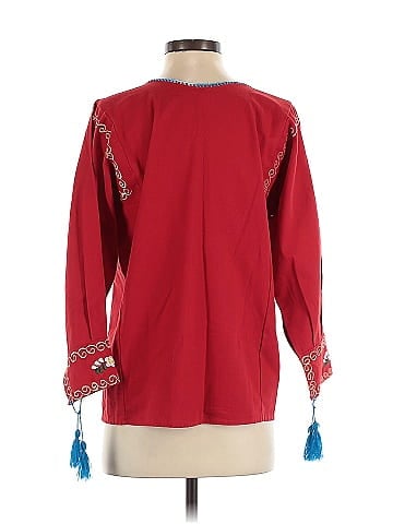Artesanias 3/4 Sleeve Blouse (view 2)