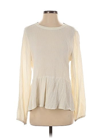 Velvet Long Sleeve Blouse (view 1)