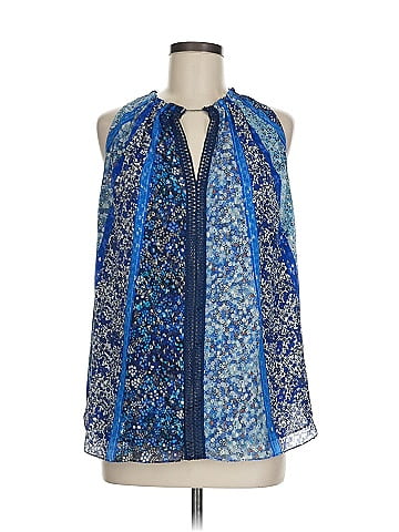Elie Tahari Sleeveless Silk Top (view 1)