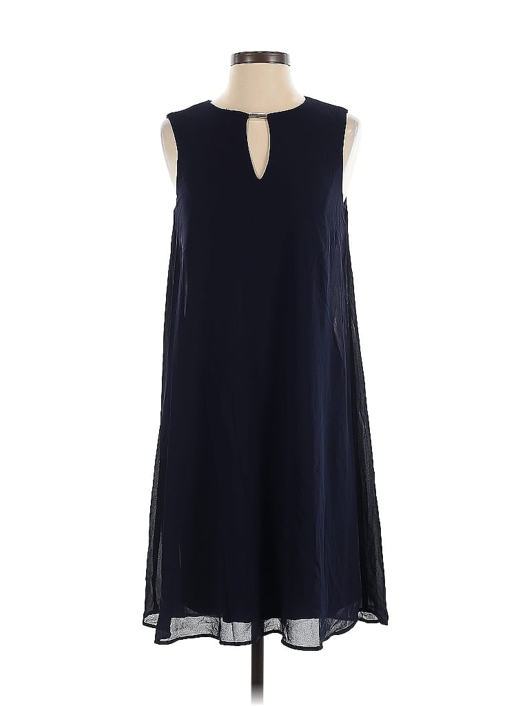 Pre-owned Signature Collection Casual Dress In Blue