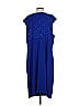 Connected Apparel Blue Cocktail Dress Size 24 waist - photo 2