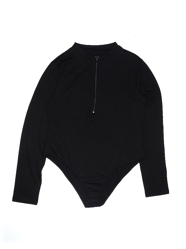 Pre-owned Assorted Brands Bodysuit In Black