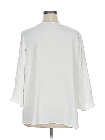 Counterparts 3/4 Sleeve Blouse (view 2)