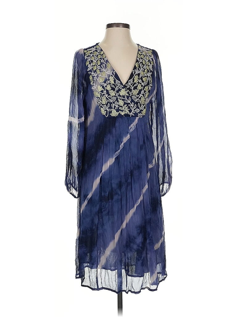 Pre-owned Soft Surroundings Casual Dress In Blue