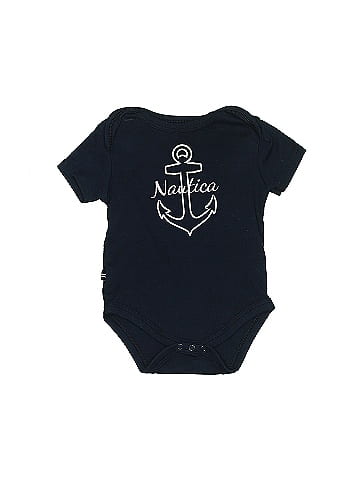 Nautica Short Sleeve Onesie (view 1)