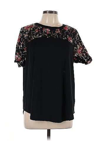 Shein Curve Short Sleeve T-Shirt (view 1)