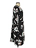 A New Day 100% Polyester Print Black Casual Dress Size XS - photo 4
