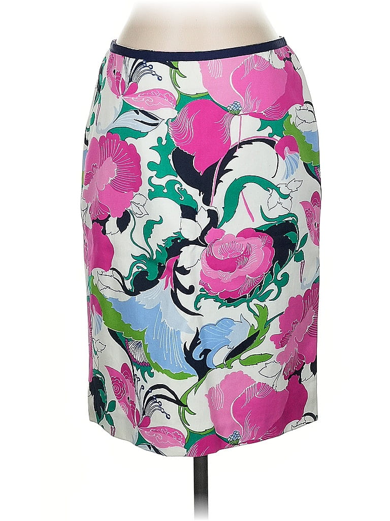 Pre-owned Talbots Formal Skirt In Pink