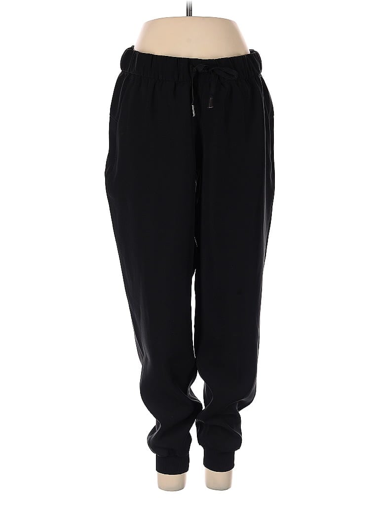 Lululemon Athletica Polyester Black Track Pants Size Off