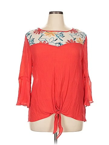 I.N. Studio 3/4 Sleeve Blouse (view 1)