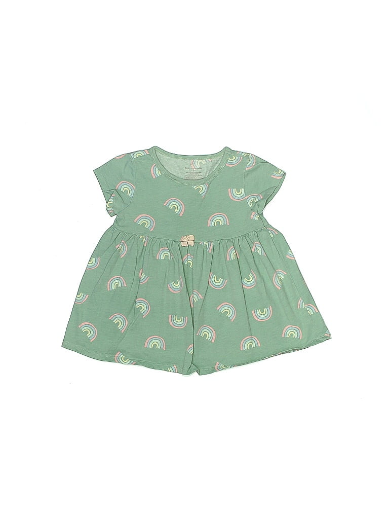 First Impressions Green Teal Dress Size 3T - photo 1