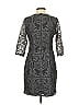 H&M 100% Polyester Gray Cocktail Dress Size S - photo 2