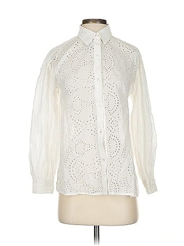 Nili Lotan Long Sleeve Blouse (view 1)