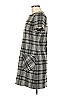 Plastic Island 100% Denim Plaid Gray Casual Dress Size M - photo 4