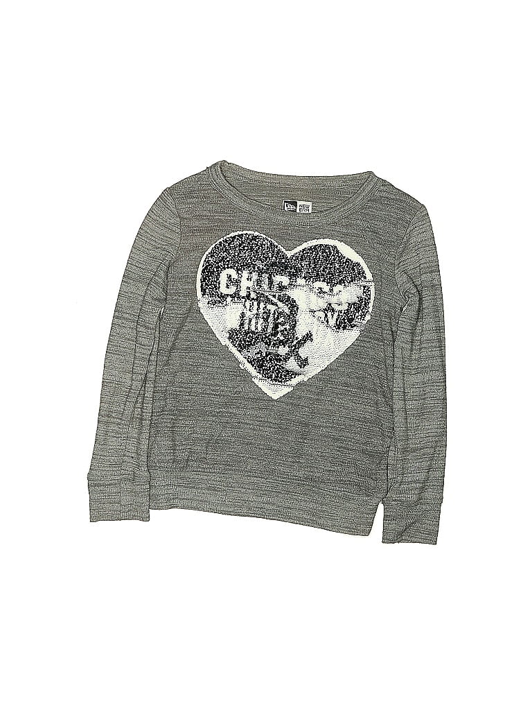 Pre-owned New Era Kids'  Sweatshirt In Gray