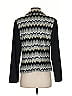 Chico's 100% Polyester Chevron-herringbone Black Blazer Size Sm (0) - photo 2