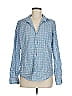 Frank & Eileen 100% Cotton Tweed Blue Long Sleeve Button-Down Shirt Size L - photo 1