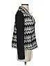 Chico's 100% Polyester Chevron-herringbone Black Blazer Size Sm (0) - photo 4