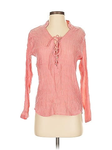 Buckle Black Long Sleeve Blouse (view 1)