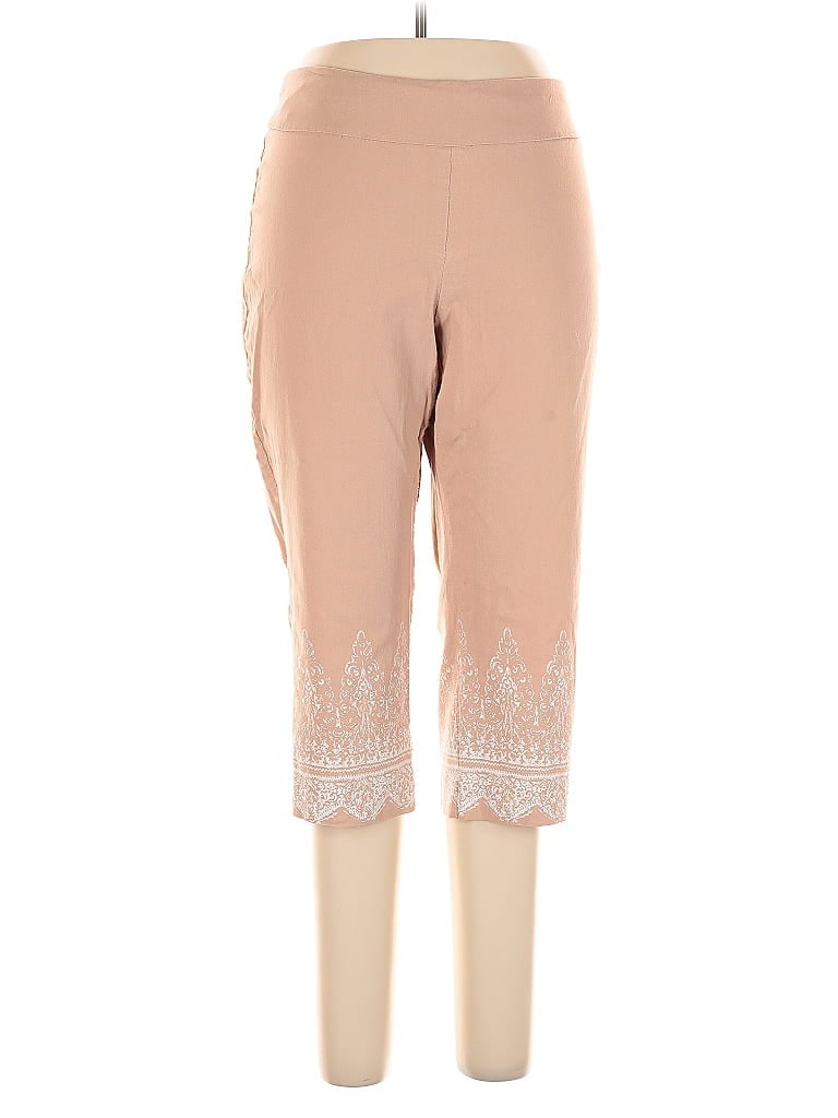 Pre-owned Dana Buchman Casual Pants In Brown