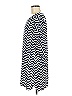 Escapada 100% Rayon Chevron-herringbone Blue Casual Dress Size M - photo 5