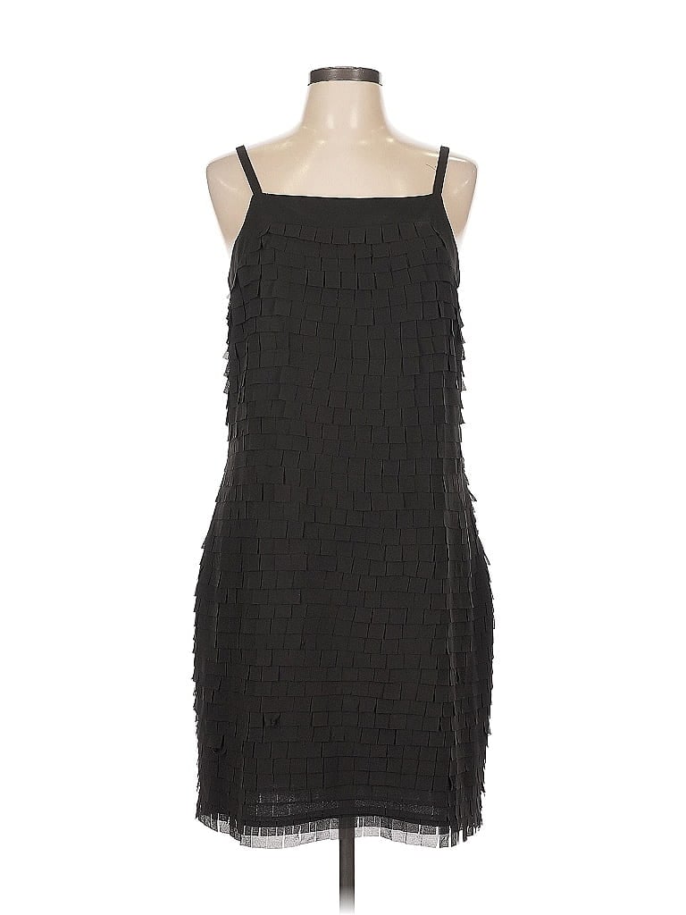 Pre-owned Black Cocktail Dress In