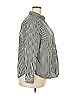 Ellos Checkered-gingham Black Long Sleeve Button-Down Shirt Size 18 - photo 4