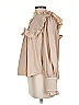 Sea New York 100% Cotton Tan Long Sleeve Blouse Size S - photo 5