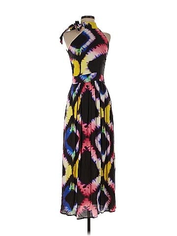 Busayo Collective Rainbow Tie Dye Dress (view 1)