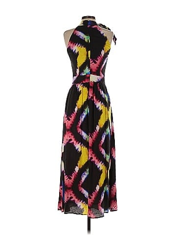 Busayo Collective Rainbow Tie Dye Dress (view 2)