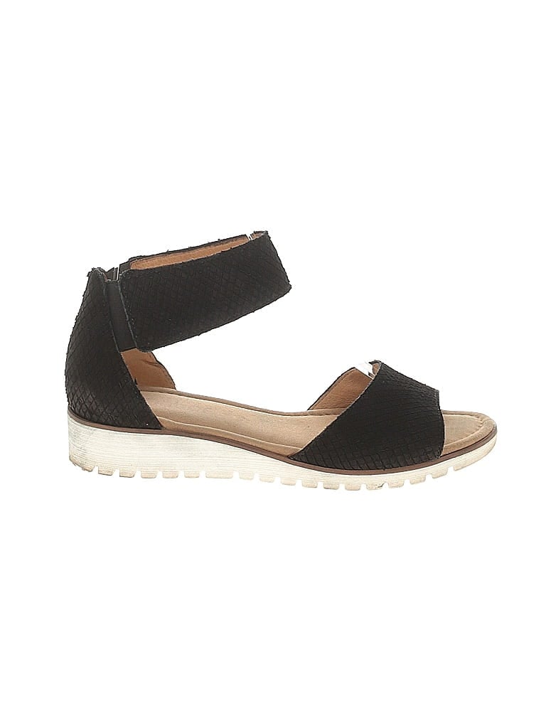 Click to view more detailed imagery on our partner's website Pre-owned Gabor Wedges In Black