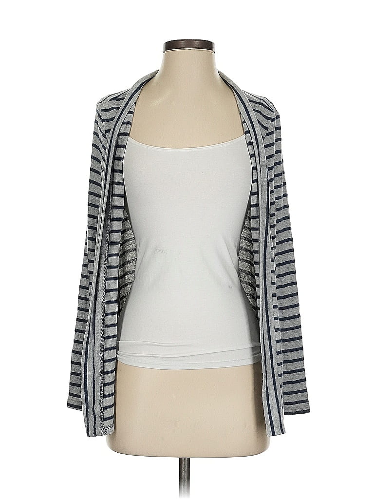 MIX BY 41 HAWTHORN Pre-owned Cardigan Sweater In Gray