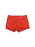 Rag & Bone/JEAN Solid Red Denim Shorts Size 26 waist - photo 1