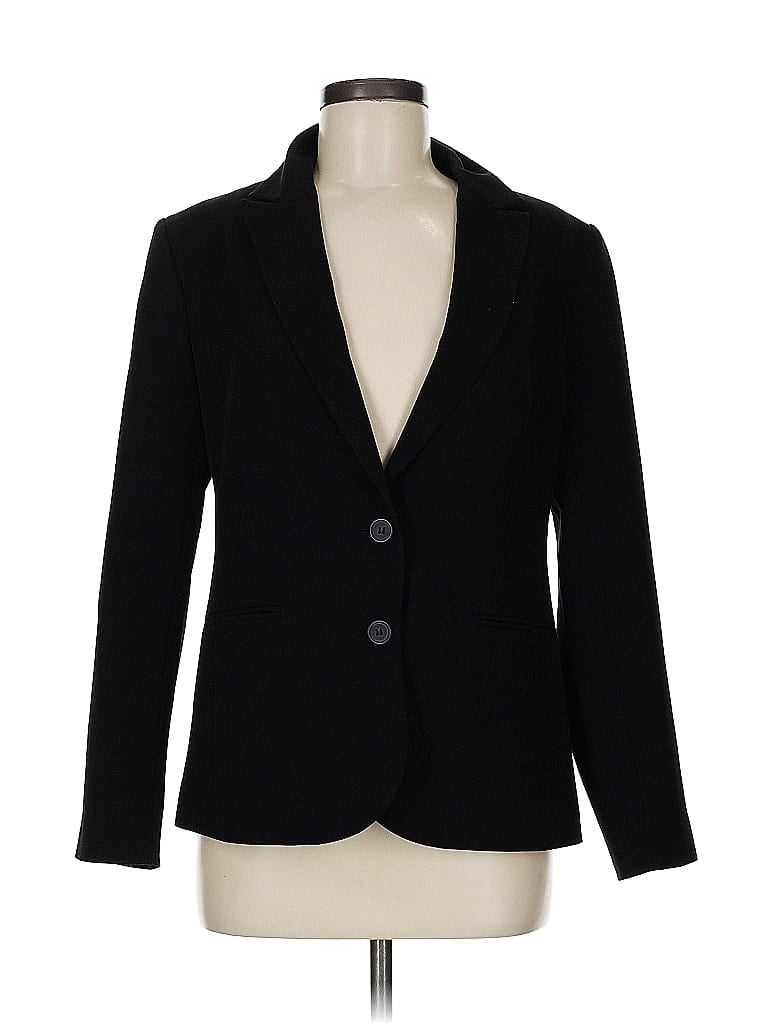 Pre-owned Assorted Brands Blazer Jacket In Black