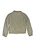 Full Tilt 100% Nylon Solid Green Track Jacket Size XL (kids) - photo 2