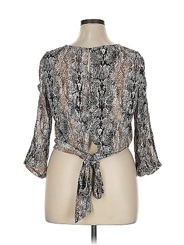 I.N. Studio 3/4 Sleeve Blouse (view 2)