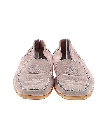 Chanel Suede Vintage Loafers  (view 2)