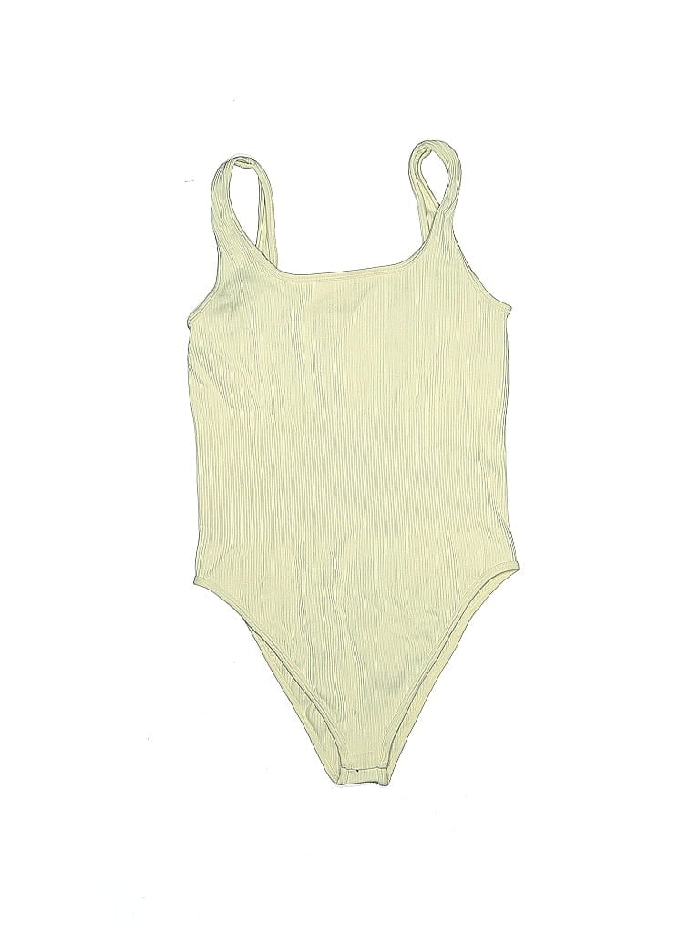 OQQ Pre-owned Bodysuit In Yellow