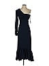 Rokh 100% Polyester Blue Cocktail Dress Size EU 36 / US 6 - photo 1